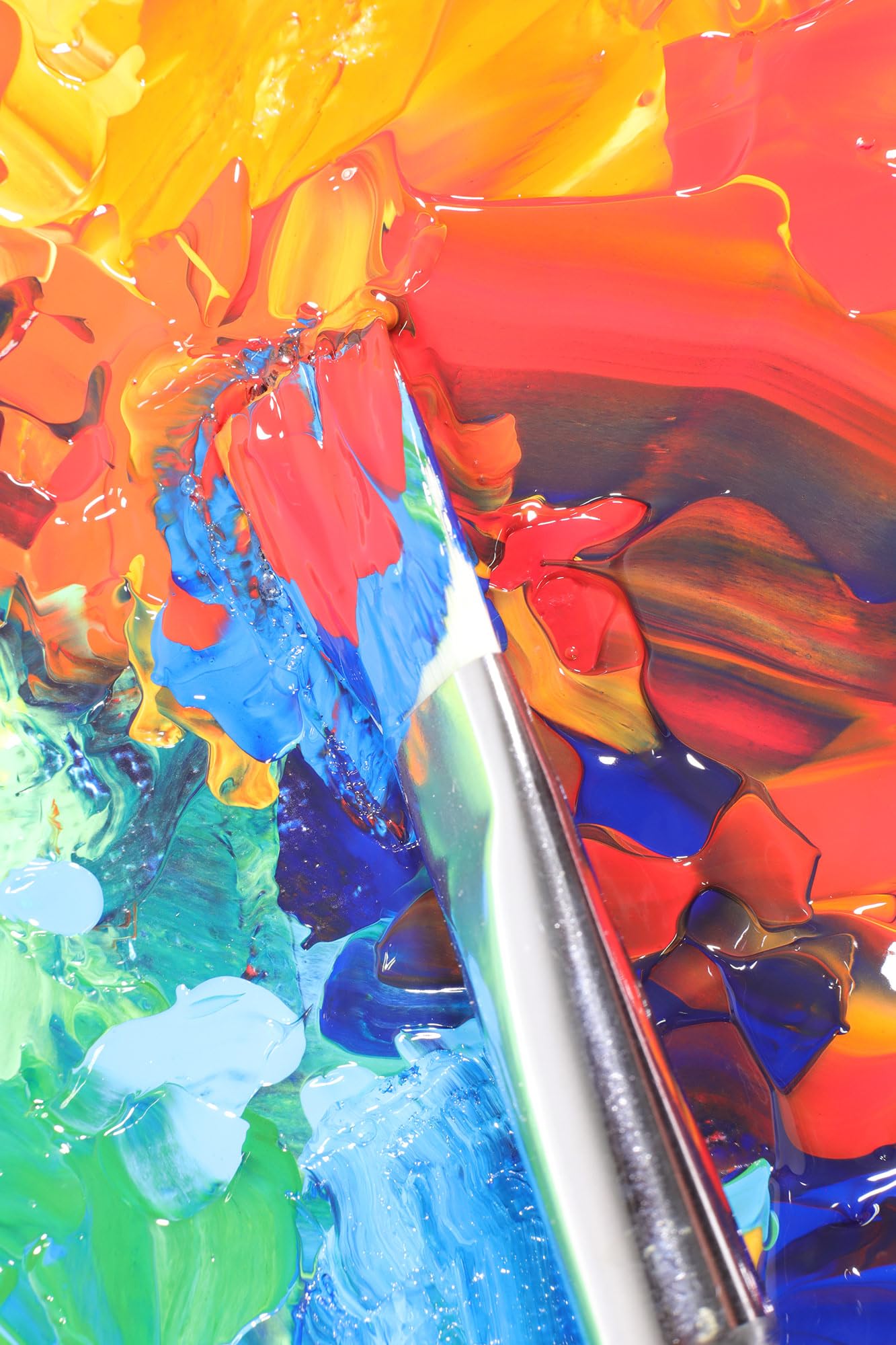 Mont Marte Acrylic Colour Paint Set Signature 24pc x 1.21 US fl.oz (36ml), Acrylic Paint Kit Ideal for Canvas, Wood, Air Dried Clay, Cardboard and More, Great Beginner Acrylic Paint Set, Includes 24 Colors - Image 4