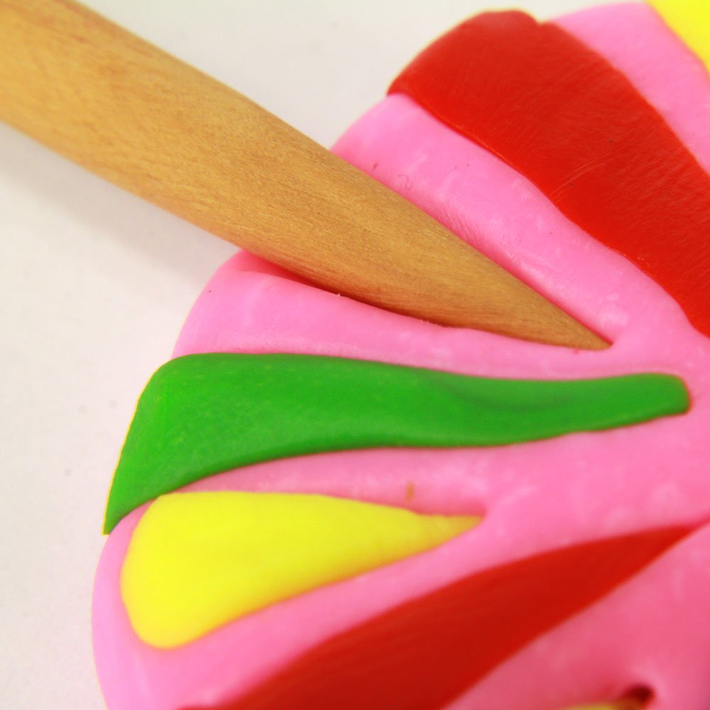 Mont Marte Boxwood Mini Clay Modeling Tools 10 Piece. Set of Double Ended Pieces Providing 20 Tools. Suitable for Cutting, Carving and Smoothing - Image 7