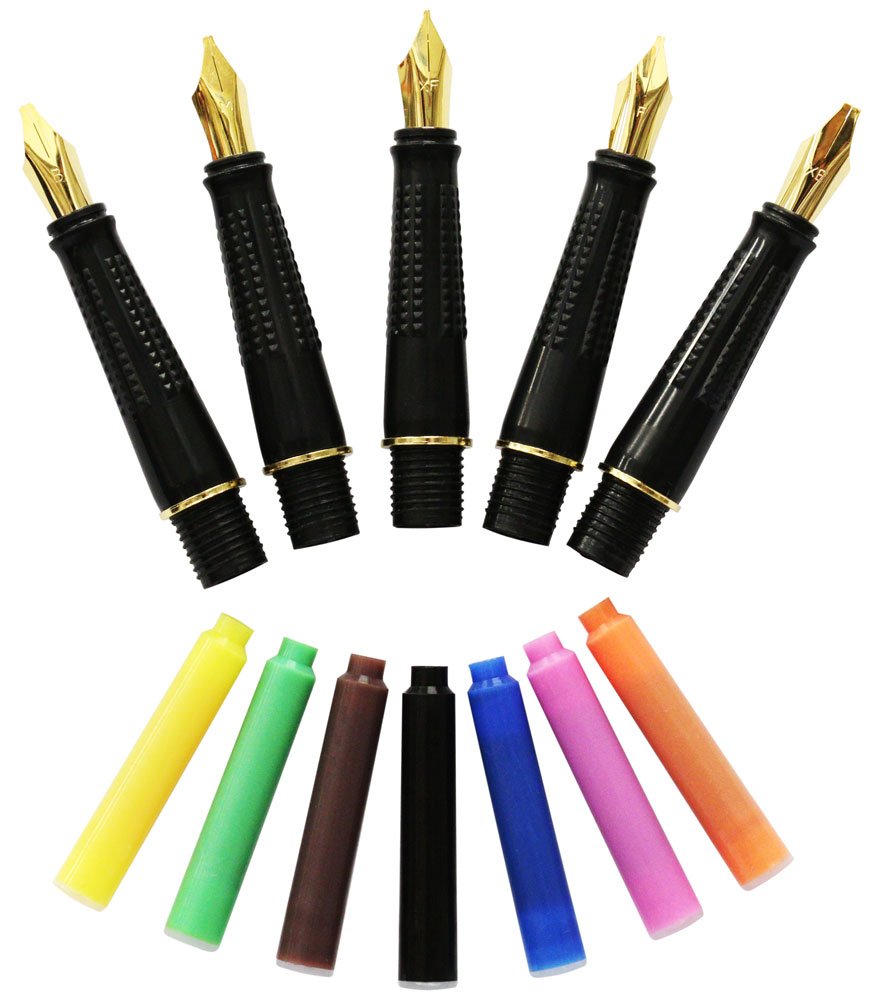 Mont Marte Calligraphy Set, 32 Piece. Includes Calligraphy Pens, Calligraphy Nibs, Ink Cartridges, Introduction Booklet and Exercise Booklet, Packaging May Vary - Image 5