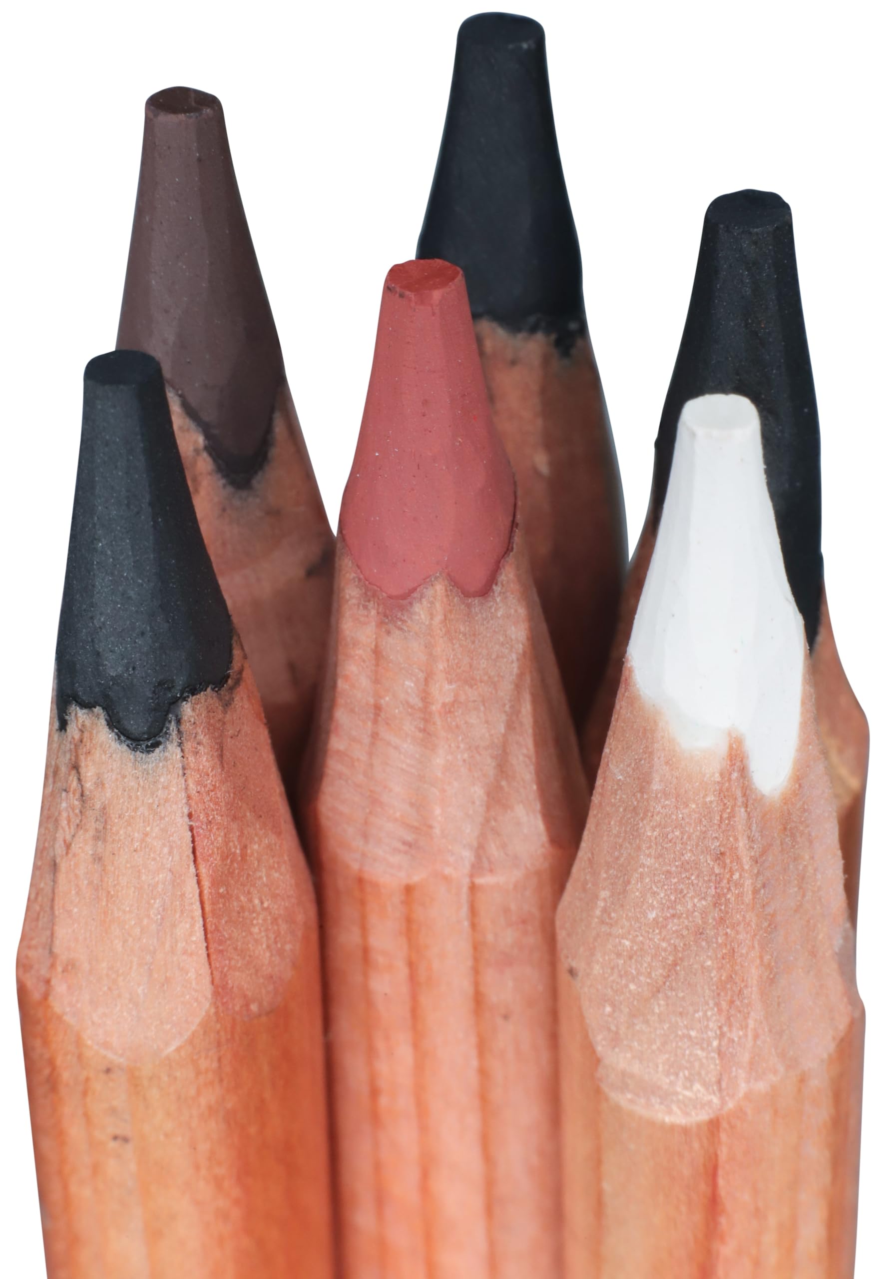 Mont Marte Coloured Charcoal Pencils 12pce - Image 5