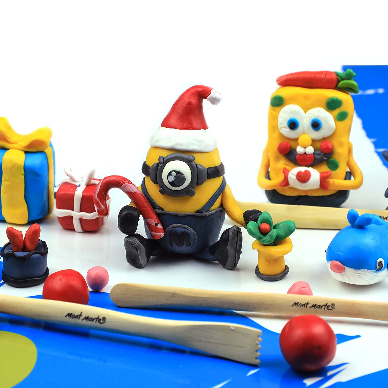 Mont Marte Make n Bake Polymer Clay 400g - Titanium White - Image 4