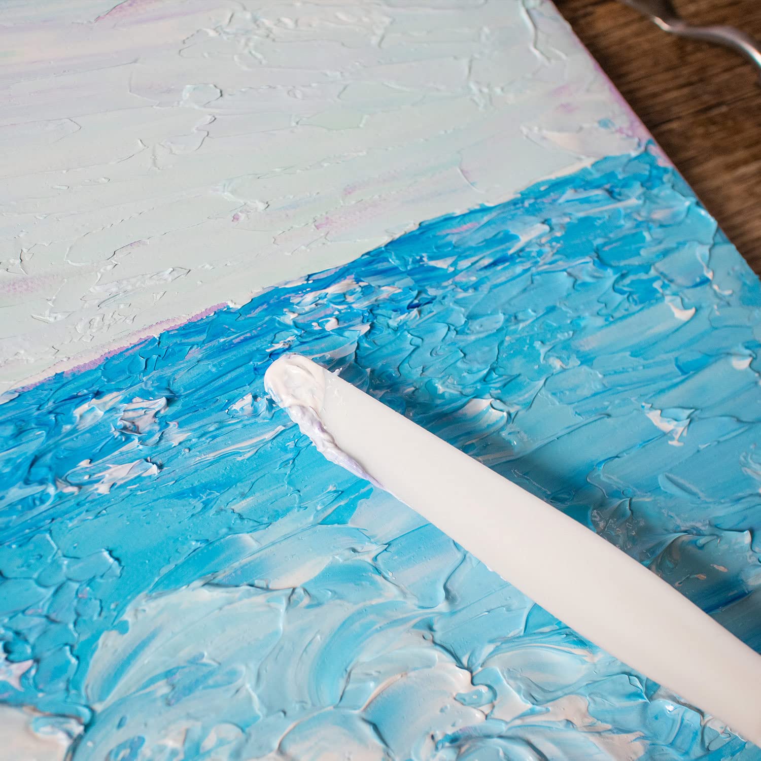 Mont Marte Modelling Paste Acrylic Medium 500ml (17oz) (Pack of 2) - Image 4