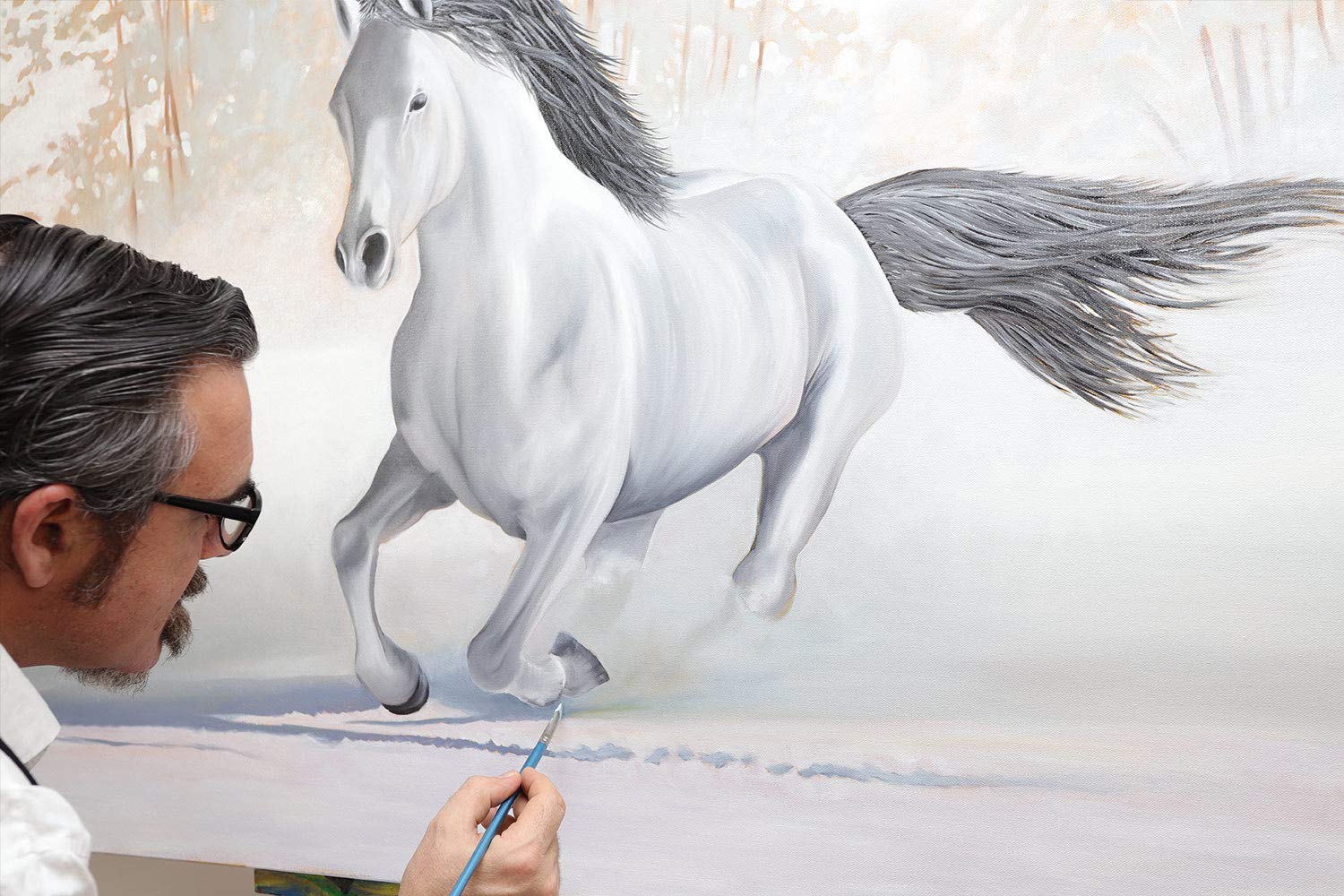 Mont Marte Oil Paint Premium, 3.4 US fl.oz (100ml) Tube, Brilliant Red, Heavy Body Paint, Artist Quality, Good Coverage, Excellent Tinting Strength, Ideal for Painting Canvas - Image 5