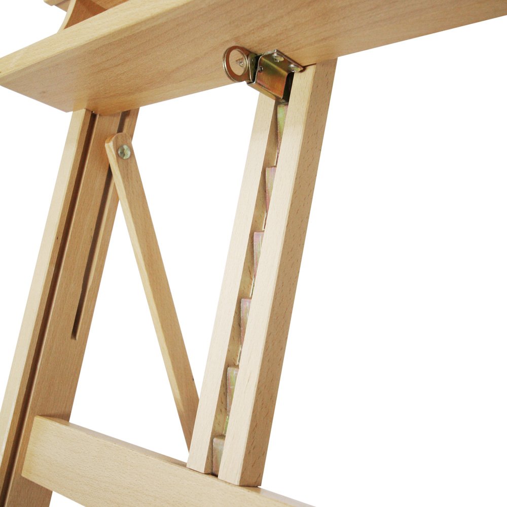 Mont Marte Painting Easel Large Easel for Painting, Studio Easel w/castors Beech Wood - Image 4