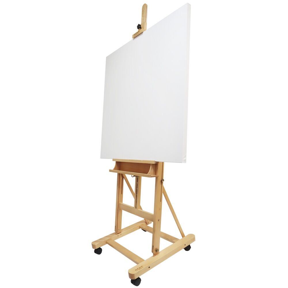 Mont Marte Painting Easel Large Easel for Painting, Studio Easel w/castors Beech Wood - Image 5
