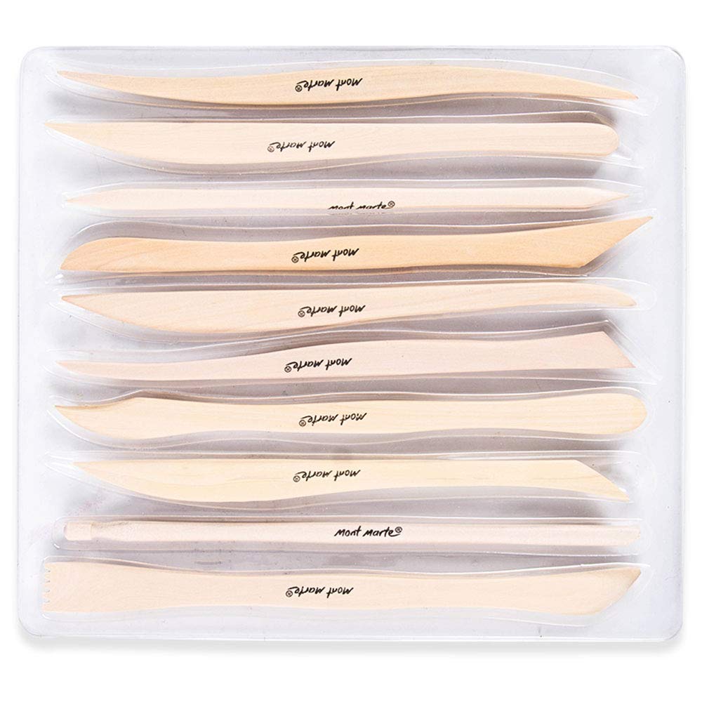 Mont Marte Polymer Clay Tools Pottery Tools Clay Sculpting Tools for Sculpting 10 pces, 3 Pack - Image 8
