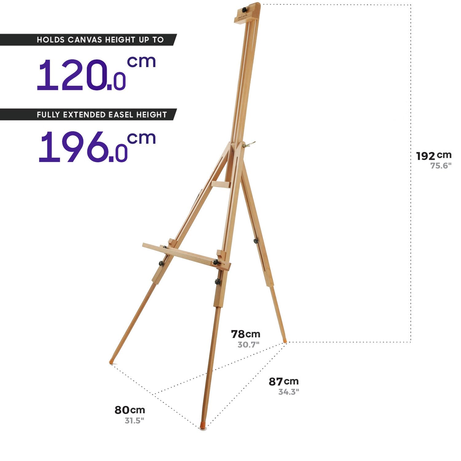 Mont Marte Tripod Easel H.D. Beech - Image 4